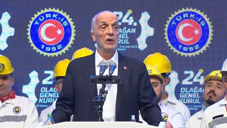 Türk-İş Genel Başkanı Atalay: “8 milyon asgari ücretli var, başlarını aşağı eğme lüksümüz yok