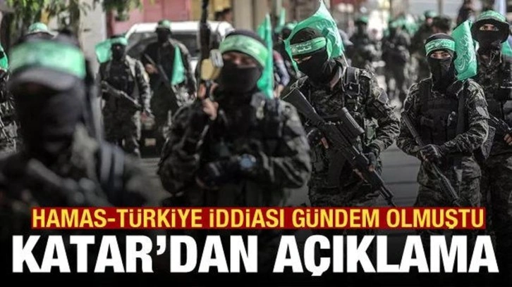 Türkiye iddiası gündem olmuştu: Katar'dan Hamas açıklaması