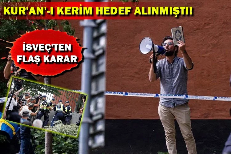 Türkiye'nin Kur'an-ı Kerim yakılmasına tepkisi İsveç'i tedbir arayışına soktu