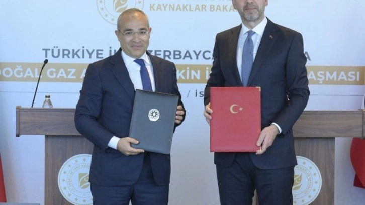 Türkiye ve Azerbaycan’dan doğalgaz mutabakatı