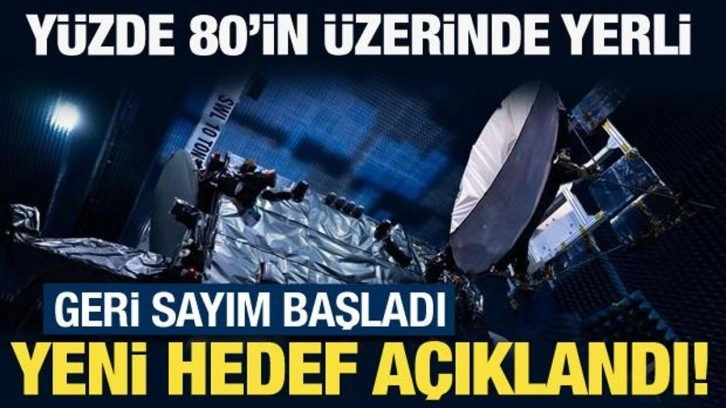 Türksat 6A için geri sayım başladı: Yeni hedef açıklandı!