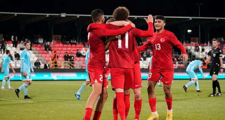 Ümit Milli Futbol Takımı, San Marino'yu 5-0 Mağlup Etti