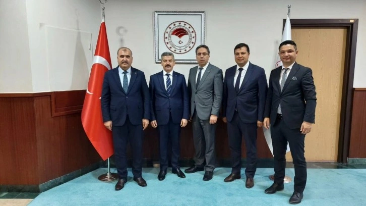 Uşak heyeti 3 bin kişinin istihdam edileceği ‘TDİOSB’ projesi için destek turuna çıktı