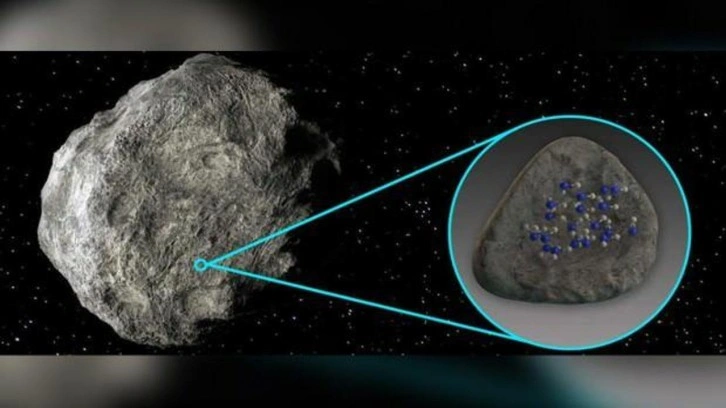Uzayda bir ilk daha: İki asteroitin yüzeyinde su tespit edildi