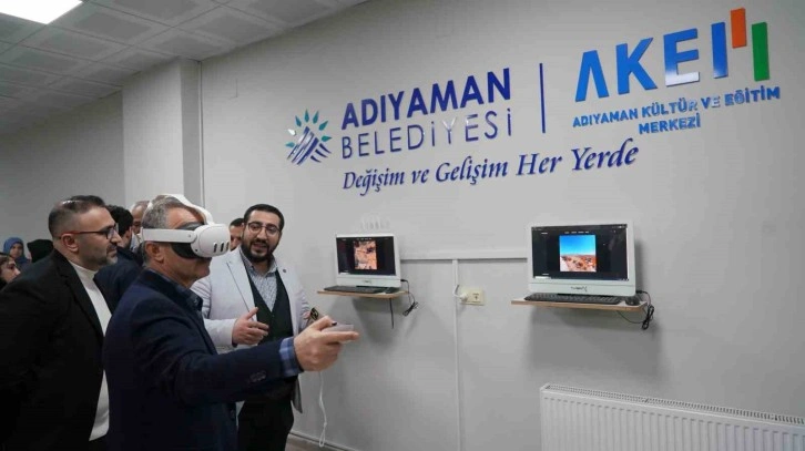 Vatandaşlar Adıyaman’ın tarihi yerlerini sanal gerçeklilik gözlüğüyle gezebilecek