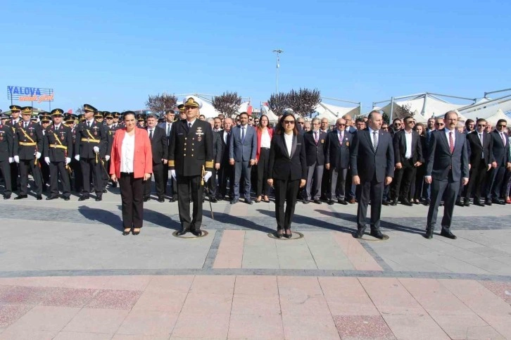 Yalova’da 100. yıl kutlamaları törenle başladı