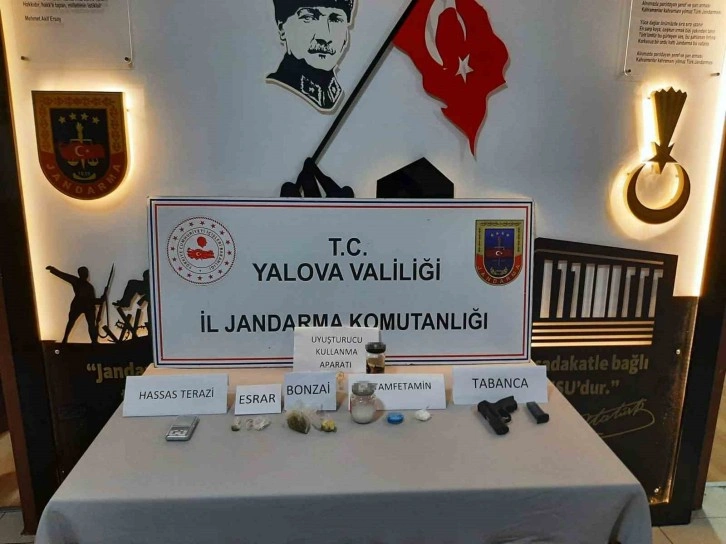 Yalova’da uyuşturucu operasyonu: 1 tutuklama