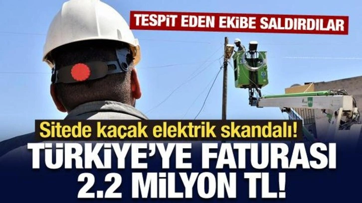 Yüzsüzlüğün böylesi! Elektrik kaçakçılarından DEDAŞ ekibine saldırı