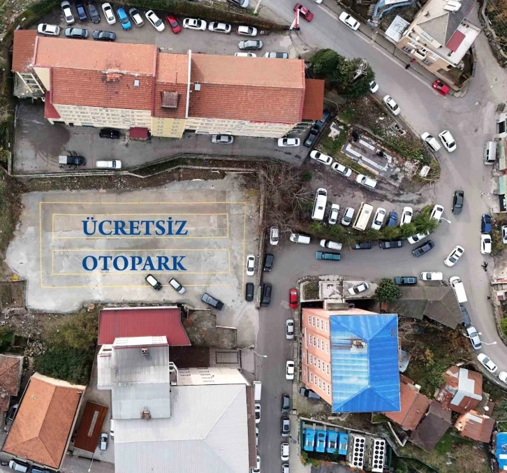 Zonguldak’ta yeni ücretsiz otopark alanı açılıyor