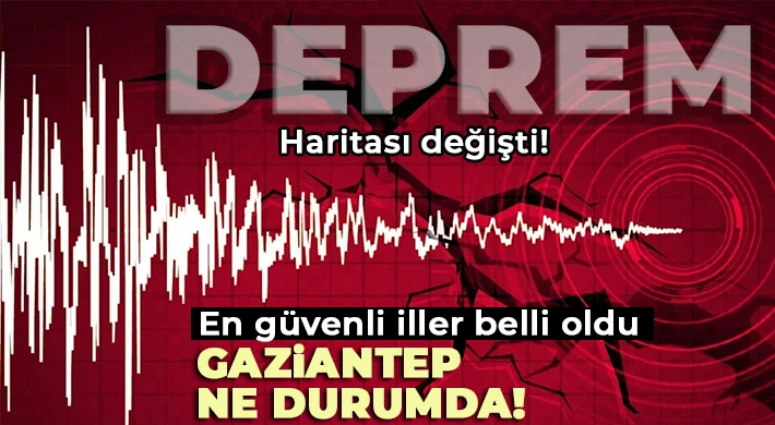 Deprem Haritası Sil Baştan! İşte en riskli iller