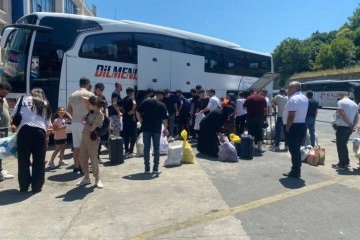 15 Temmuz Demokrasi Otogarı’nda bayram dönüşü hareketliliği başladı