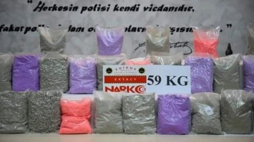 2 tırda 58 kilo 176 gram sentetik uyuşturucu hap ele geçirildi