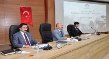 2023 Yılı 2. Dönem İl Koordinasyon Kurulu toplantısı yapıldı