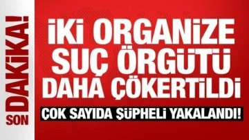 6 ilde 'Mahzen-50' operasyonları! İki ayrı organize suç örgütü çökertildi