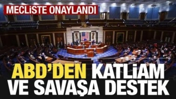 ABD gözünü kararttı! Katliama ve savaşa 95 milyar dolar destek!