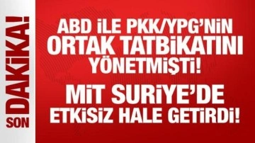 ABD ile PKK/YPG’nin ortak tatbikatını yönetmişti: Muhammed Azo etkisiz hale getirildi!