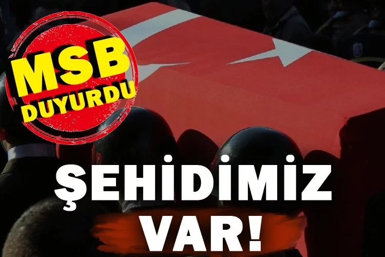 Acı haberi MSB duyurdu