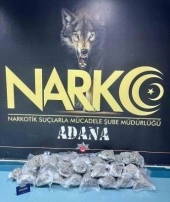 Adana’da 16 kilo 820 gram esrar ele geçildi