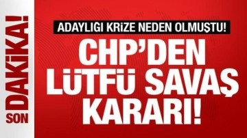 Adaylığı krize neden olmuştu! CHP'den Lütfü Savaş kararı