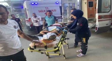 Adıyaman’da inşaat iskelesi devrildi: 2 yaralı