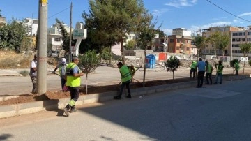 Adıyaman’da refüj ve kavşaklar onarılıyor