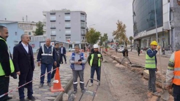 Adıyaman’ın şehrin içme suyu şebeke hattı yenileniyor