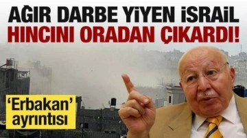 Ağır darbe yiyen İsrail, hıncını oradan çıkardı! ‘Necmeddin Erbakan’ ayrıntısı