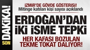 AK Parti'den İzmir'de gövde gösterisi! Erdoğan mitinge katılan kişi sayısını açıkladı