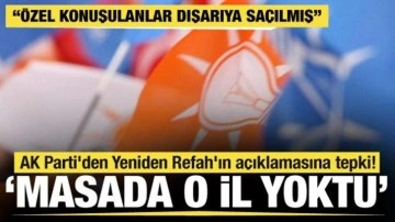 AK Parti’den Yeniden Refah çıkışı! Ali İhsan Yavuz masada konuşulan illeri açıkladı