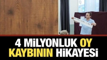 AK Parti'nin 4 milyon oy kaybının hikayesi