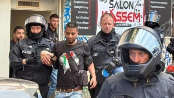 Almanya'da Filistin'e destek! Çok sayıda göstericiye gözaltı