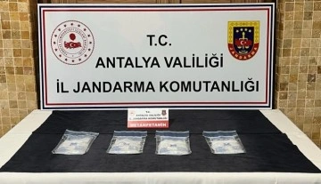 Antalya’da jandarmadan uyuşturucu operasyonu: 1 gözaltı