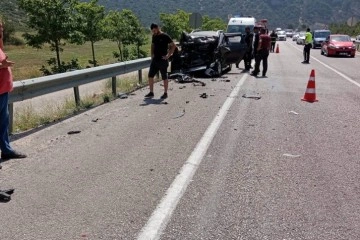 Antalya'da trafik kazası: 1 ölü