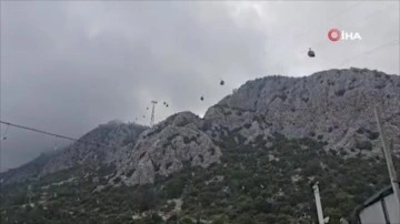 Antalya'daki teleferik kazasına ait yeni görüntüler ortaya çıktı