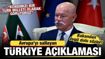 Avrupa'yı sallayan Türkiye açıklaması: Kendimizi bir Türk milleti olarak görüyoruz