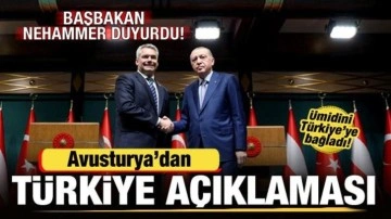 Avusturya'dan Türkiye açıklaması! Başbakan Nehammer: Türkiye en önemli ülke!