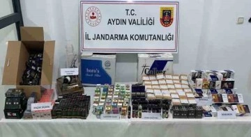 Aydın’da kaçak sigara operasyonu