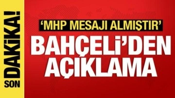 Bahçeli'den seçim açıklaması: Değerlendirme için kolları sıvadık