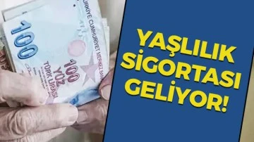 Bakan açıkladı: Yaşlılık sigortası geliyor