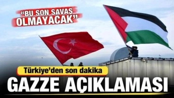 Bakan Hakan Fidan'dan son dakika Gazze açıklaması: Bu son savaş olmayacak!