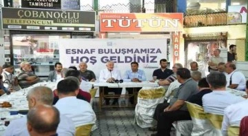 Başkan Başdeğirmen, Cuma Kapalı Pazaryeri esnafıyla buluştu