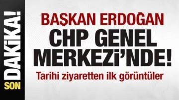 Başkan Erdoğan, 18 yıl sonra CHP Genel Merkezi'nde! Özgür Özel'le kritik görüşme!
