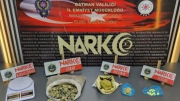 Batman’da yaklaşık 3 kilo uyuşturucu ele geçirildi