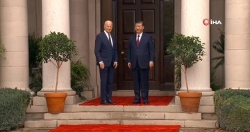 Biden ve Xi 1 yıl aranın ardından ilk kez yüz yüze görüştü