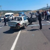 Bingöl’de trafik kazası: 8 yaralı