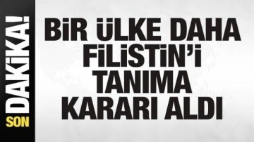 Bir ülke daha Filistin'i tanıma kararı aldı