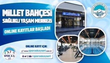 Büyükşehir Spor A.Ş. Sağlıklı Yaşam Merkezi’ne kayıtlar başladı