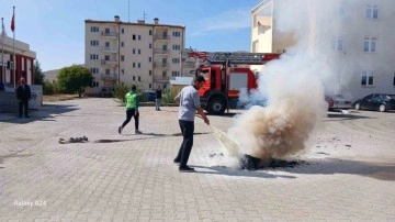 Çamardı’nda HAP Tatbikatı yapıldı