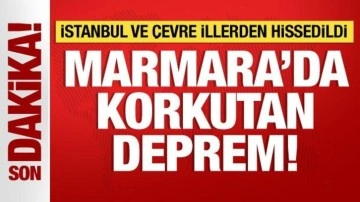 Çanakkale'de 4,9 büyüklüğünde deprem