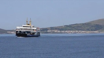 Çanakkale'de bazı feribot seferleri iptal edildi